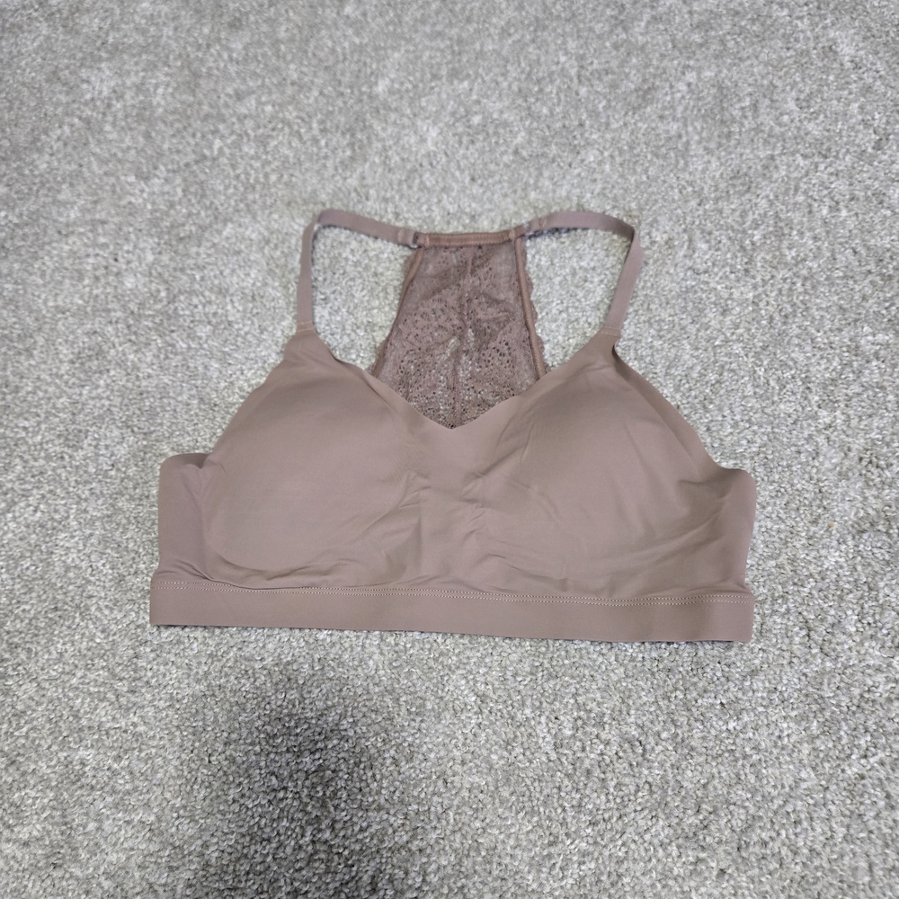 Maurices Lace Back Bralette - Tan